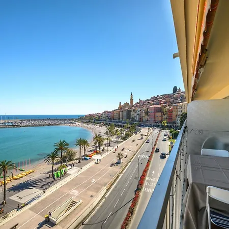 L'amirauté - Vue - - Climatisation - Parking Appartement Menton